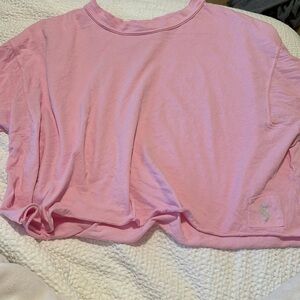 Free people movement pink top